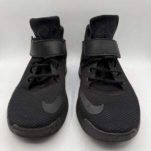 Nike KWAZI 844839-001 Men's‎ Size 13 Triple Black Off Court Basketball Sneaker